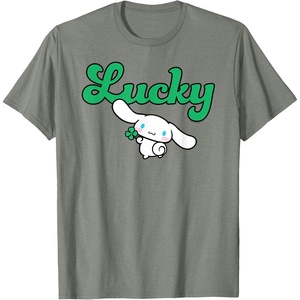 image:imageCinnamoroll Lucky Clover St Patty Day St Patricks Day TShirtOlive Heather