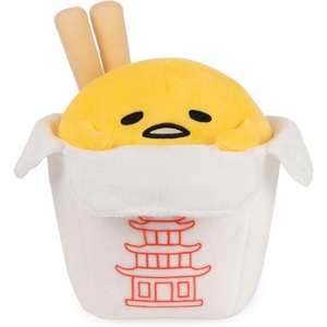 image:imageGUND Sanrio Gudetama The Lazy Egg Stuffed Animal Gudetama Takeout Container Plush Toy for Ages 8 and Up 95Gudetama Takeout Container 95
