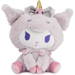 image:imageGUND Sanrio Kuromi Unicorn Plush Toy Premium Stuffed Animal for Ages 1 and Up Purple 6Sanrio Kuromi Unicorn