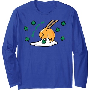 image:imageGudetama Dont Pinch Me Saint Patricks Day Long Sleeve TShirtRoyal Blue