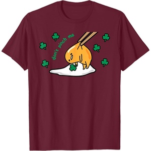 image:imageGudetama Dont Pinch Me Saint Patricks Day TShirtBurgundy