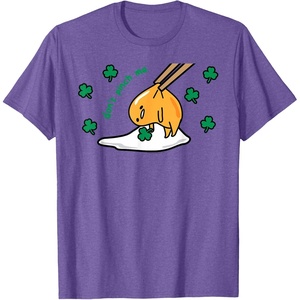 image:imageGudetama Dont Pinch Me Saint Patricks Day TShirtPurple Heather