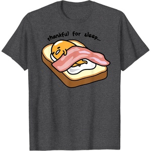 image:imageGudetama Thankful for Sleep Toasty TShirtDark Heather Grey