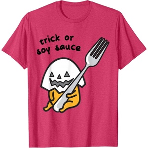 image:imageGudetama Trick or Treat Halloween Tee Shirt TShirtRed Heather
