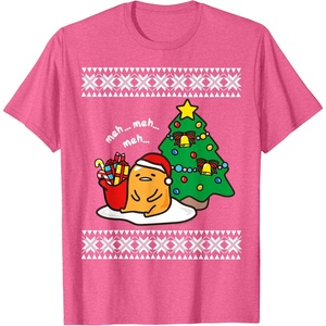 image:imageGudetama Ugly Christmas Sweater Tee TShirtPink Heather