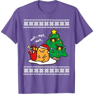 image:imageGudetama Ugly Christmas Sweater Tee TShirtPurple Heather