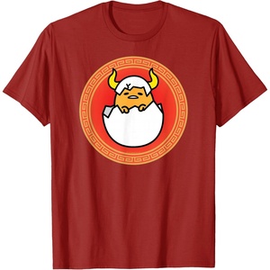 image:imageGudetama Year of the Ox Lunar New Year 2021 TShirtCranberry Red