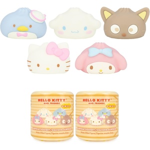 image:imageHamee Sanrio Hello Kitty and Friends Cute Water Filled Surprise Capsule Squishy Toy Steamed Bun Birthday Gift Bag Party Favor Gift Basket Filler Stress Relief  1 Pc Mystery  Blind Capsule2 Pc Mystery  Blind Capsule