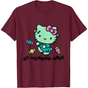 image:imageHello Kitty AdHorrorable TShirtBurgundy