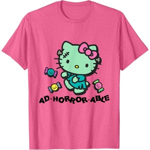 image:imageHello Kitty AdHorrorable TShirtPink Heather
