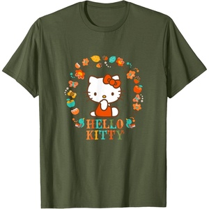 image:imageHello Kitty Autumn Woodland TShirtOlive Green