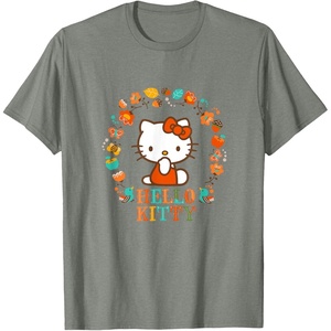 image:imageHello Kitty Autumn Woodland TShirtOlive Heather