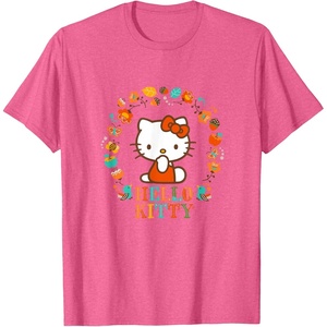 image:imageHello Kitty Autumn Woodland TShirtPink Heather