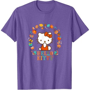 image:imageHello Kitty Autumn Woodland TShirtPurple Heather