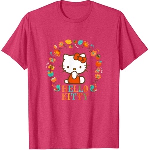 image:imageHello Kitty Autumn Woodland TShirtRed Heather