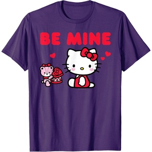 image:imageHello Kitty Be Mine Chocolates Valentines TShirtPurple