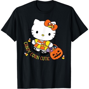 image:imageHello Kitty Candy Corn Cutie Halloween TShirtBlack