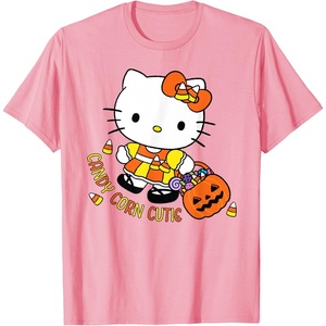 image:imageHello Kitty Candy Corn Cutie Halloween TShirtPink