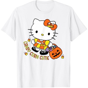 image:imageHello Kitty Candy Corn Cutie Halloween TShirtWhite