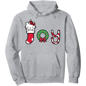 image:imageHello Kitty Christmas Joy Hoodie Pullover HoodieHeather Grey