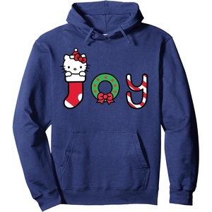 image:imageHello Kitty Christmas Joy Hoodie Pullover HoodieNavy Blue