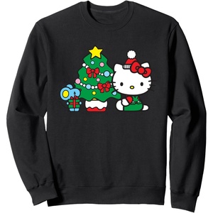 image:imageHello Kitty Christmas Tree Sweater SweatshirtBlack