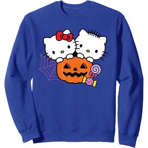 image:imageHello Kitty Dear Daniel Perfect Pair Halloween SweatshirtRoyal Blue
