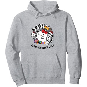 image:imageHello Kitty Eeriesistibly Cute Pullover HoodieHeather Grey