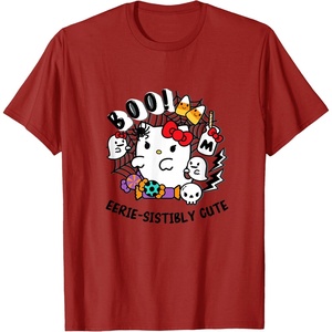 image:imageHello Kitty Eeriesistibly Cute TShirtCranberry Red