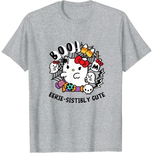 image:imageHello Kitty Eeriesistibly Cute TShirtHeather Grey