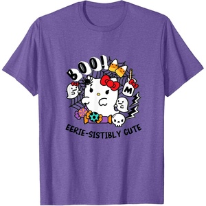 image:imageHello Kitty Eeriesistibly Cute TShirtPurple Heather
