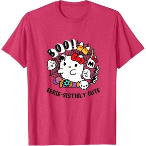image:imageHello Kitty Eeriesistibly Cute TShirtRed Heather