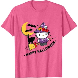 image:imageHello Kitty Happy Halloween TShirtPink Heather