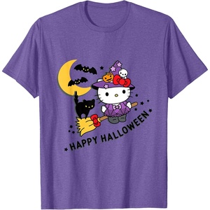 image:imageHello Kitty Happy Halloween TShirtPurple Heather