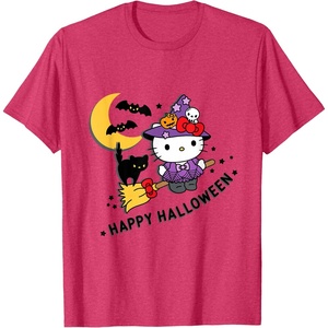 image:imageHello Kitty Happy Halloween TShirtRed Heather