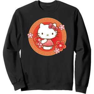 image:imageHello Kitty Lunar New Year Flowers SweatshirtBlack