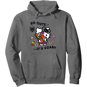 image:imageHello Kitty So Cute Its Scary Pullover HoodieAsphalt Grey