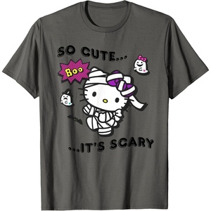 image:imageHello Kitty So Cute Its Scary TShirtAsphalt Grey