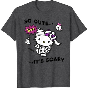 image:imageHello Kitty So Cute Its Scary TShirtDark Heather Grey