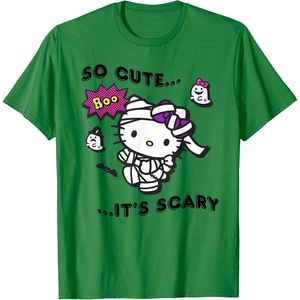 image:imageHello Kitty So Cute Its Scary TShirtKelly Green