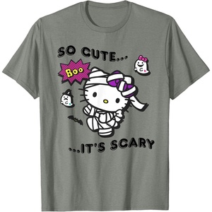 image:imageHello Kitty So Cute Its Scary TShirtOlive Heather
