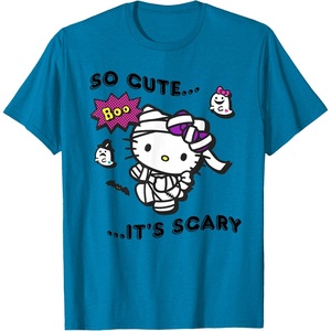image:imageHello Kitty So Cute Its Scary TShirtSapphire Blue