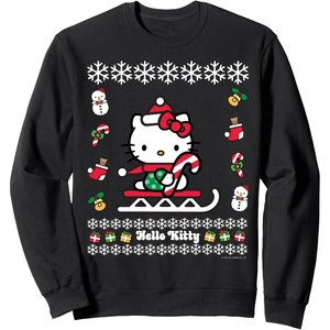 image:imageHello Kitty Ugly Christmas Sweater SweatshirtBlack