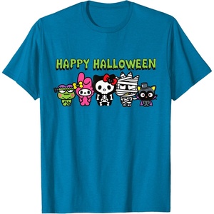 image:imageHello Kitty amp Friends Happy Halloween TShirtSapphire Blue