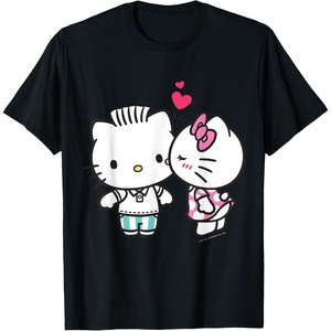 image:imageHello Kitty and Dear Daniel Valentine Tee Shirt TShirtBlack