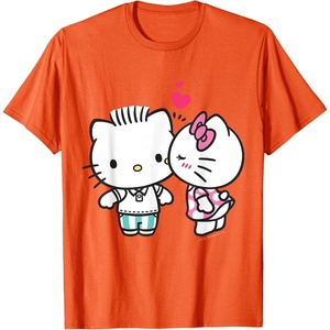 image:imageHello Kitty and Dear Daniel Valentine Tee Shirt TShirtOrange