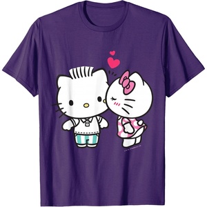 image:imageHello Kitty and Dear Daniel Valentine Tee Shirt TShirtPurple