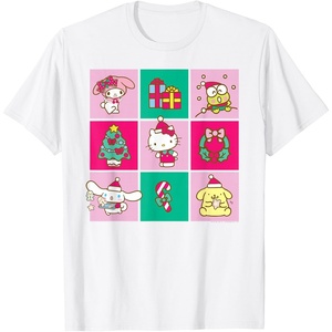 image:imageHello Sanrio Friends Christmas Time Tee Shirt TShirtWhite
