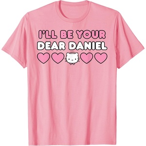 image:imageIll Be Your Dear Daniel Couples Matching Valentines Day TShirtPink