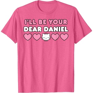 image:imageIll Be Your Dear Daniel Couples Matching Valentines Day TShirtPink Heather
